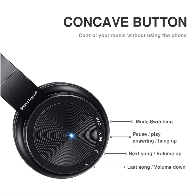 Звуковая модуляция P30 складной Беспроводной наушники Bluetooth бас стерео Шум Отмена