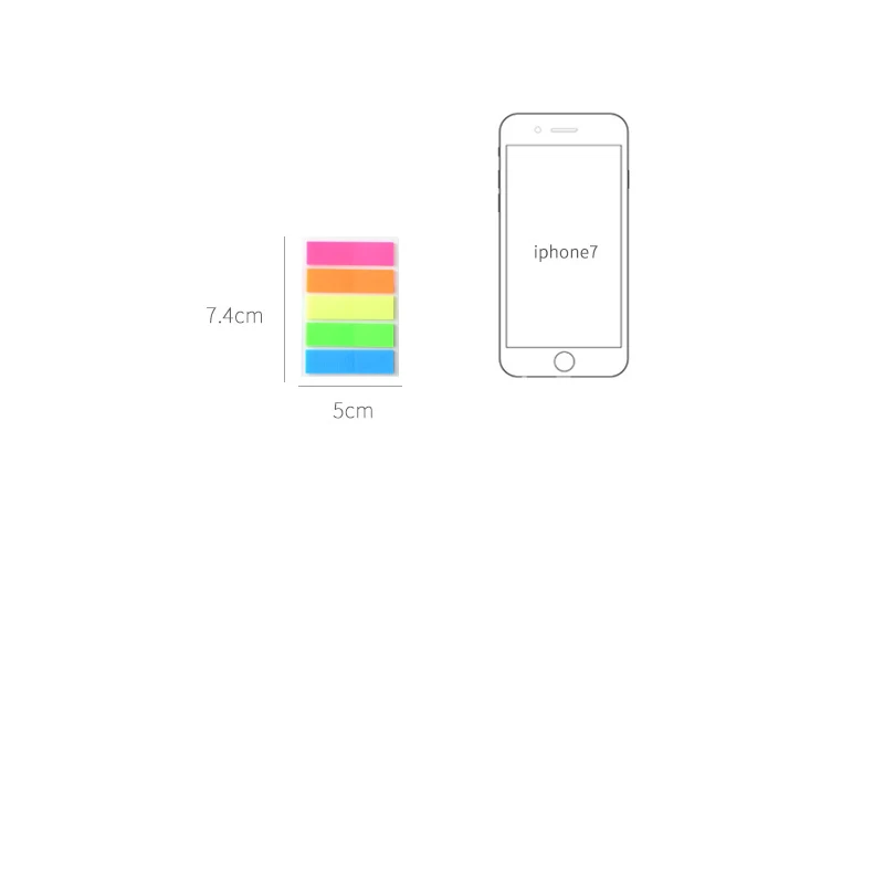 Arsmundi 100 страниц Kawaii блокнот для Заметок Post It Note Sticky бумажные канцелярские