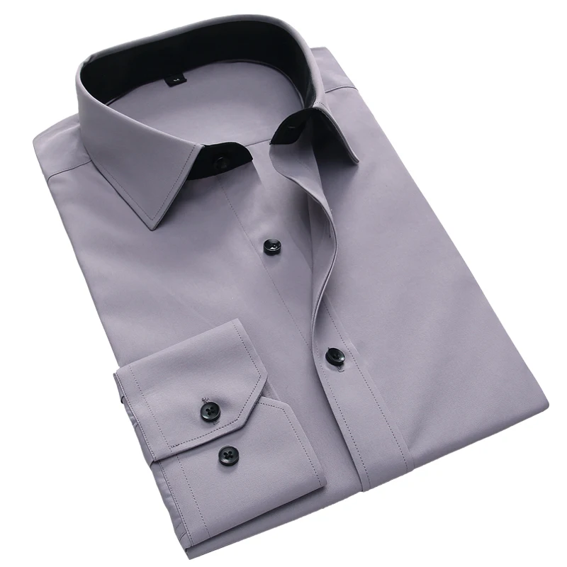 Новое поступление 2018 популярные мужские повседневные рубашки с длинными