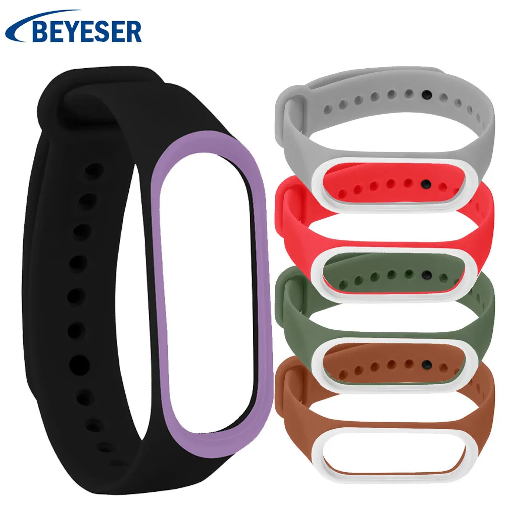 

Bracelet for Xiaomi Mi Band 3 Sport Strap watch Silicone wrist strap For xiaomi mi band 3 accessories bracelet Miband 3 Strap