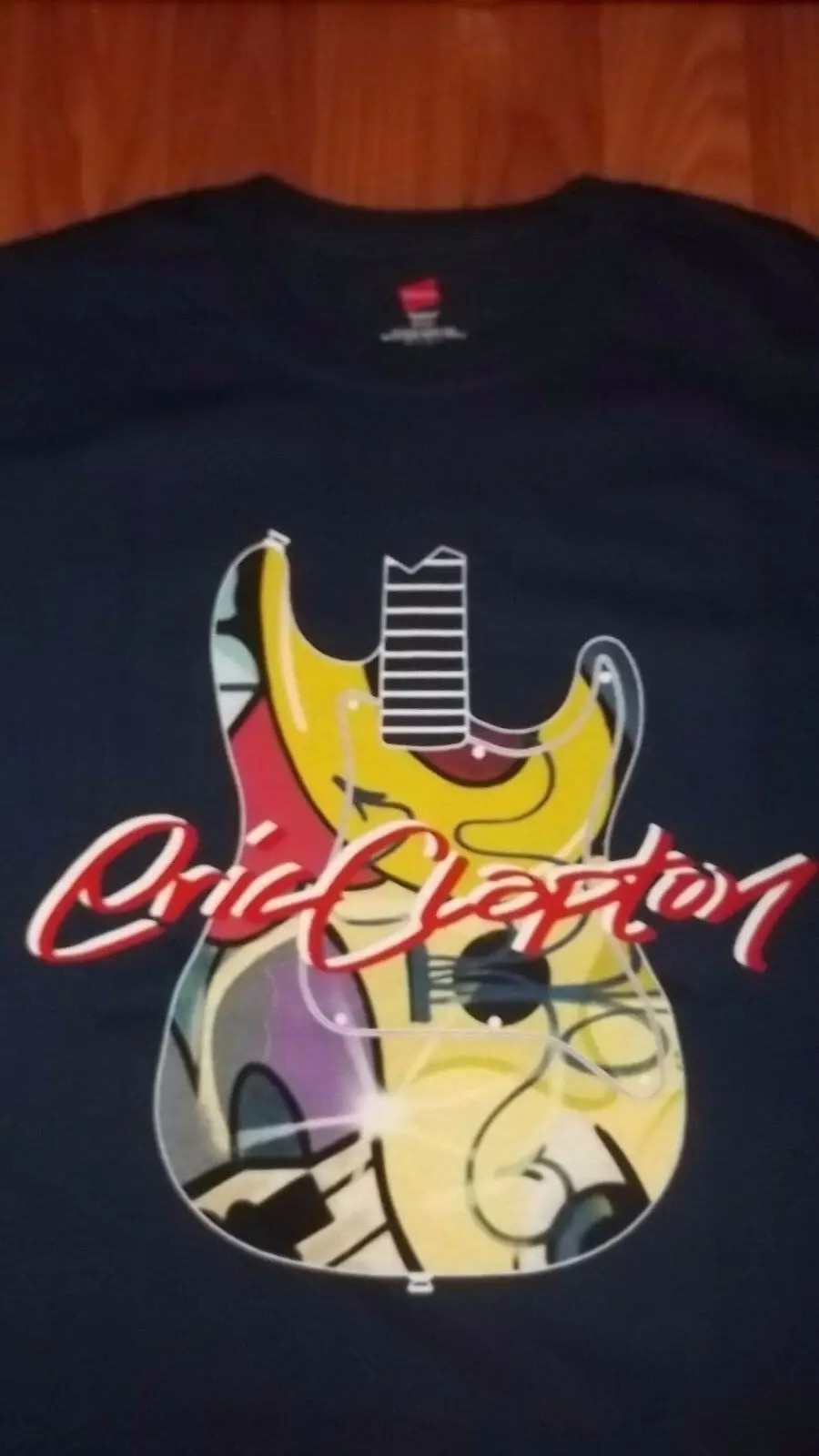 (2 сторонний) художник серии концерт Эрик CLAPTON с сопротивлением маленькая