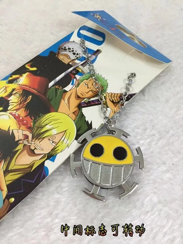 Цепочка для ключей Luffy из аниме поворотный кулон косплея металлическая кукла на