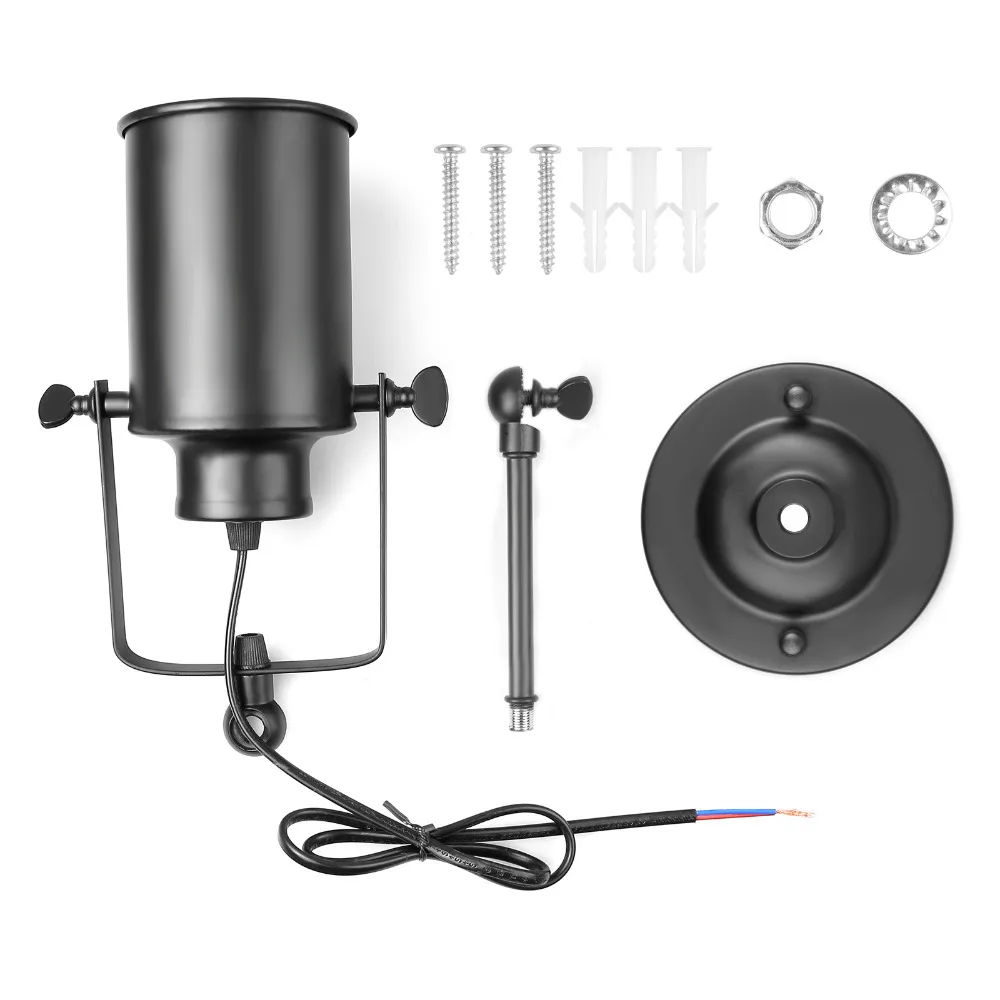 Подвесные светильники E27 в винтажном стиле железная лампа лофт дизайнерский