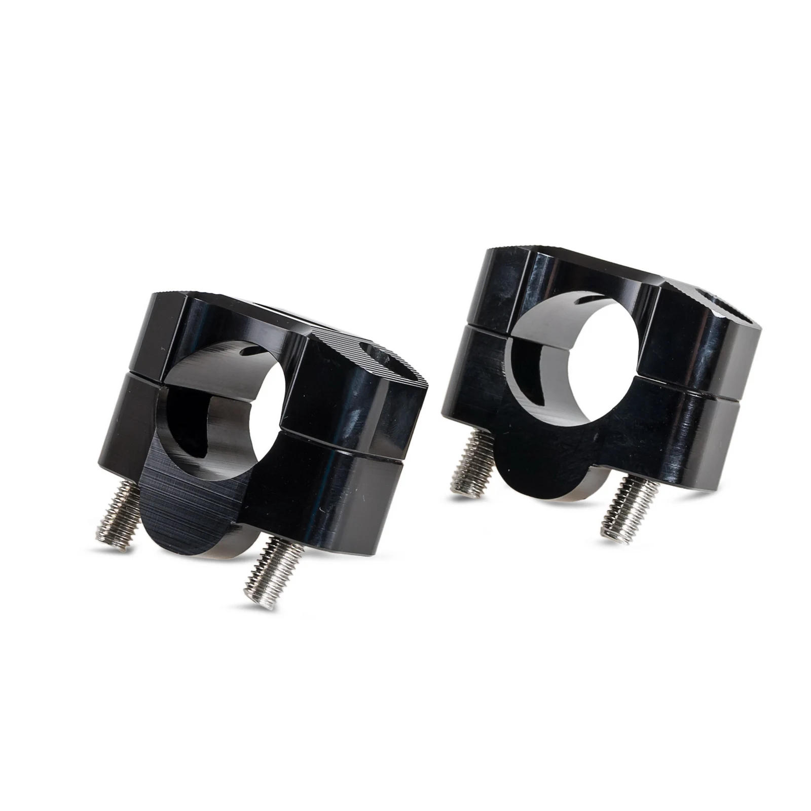 Черный 1 1/" 28 мм мотоциклетный Руль Riser Clamp для KTM Honda Для Suzuki Kawasaki для Yamaha 125 150 250 350 450 530 Pit Dirt Bike - Цвет: Черный