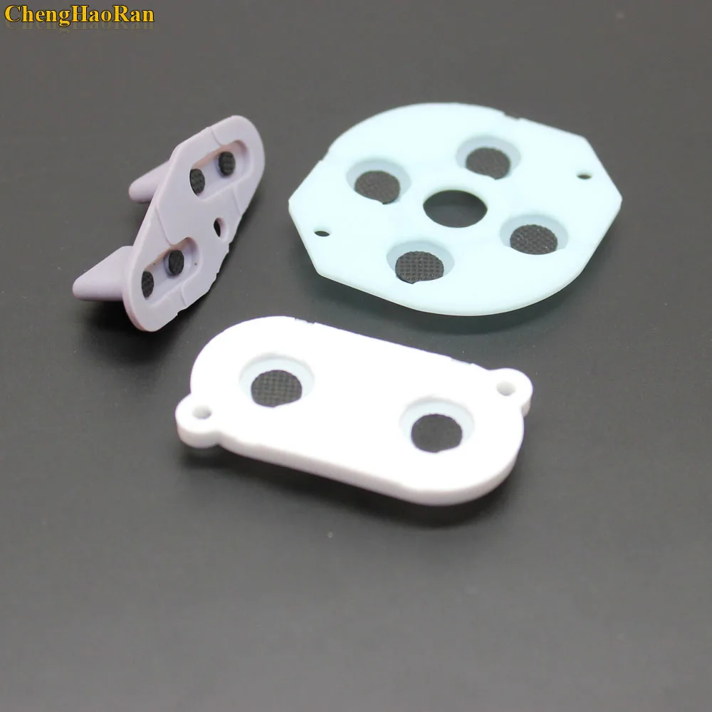 Best price Wholesale 3pcs/set 2-10 sets For Nintendo GameBoy Classic GB DMG-01 Conductive Rubber Silicone Buttons D pad D-pad |