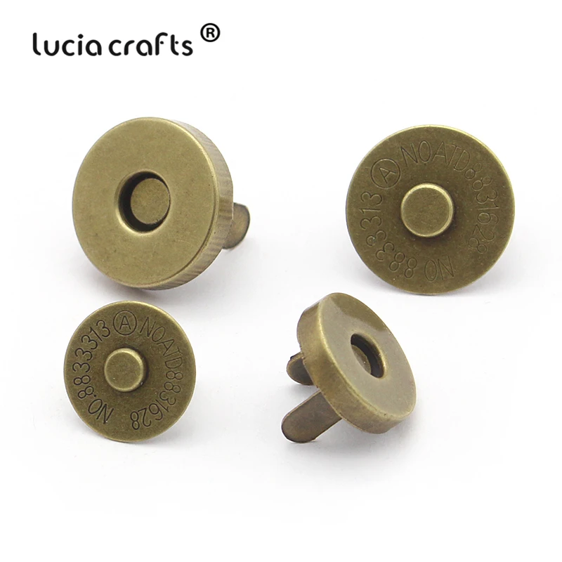 Магнитная пряжка Lucia crafts 5 компл./лот 14 мм/18 мм металлические кнопки застежки