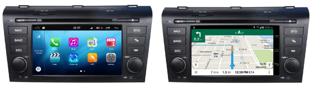 Автомобильная система Android RockChip PX5 1080P ips lcd экран для Mazda 3 Мазда 3(BK) 2003~ 2009 DVD плеер gps навигация
