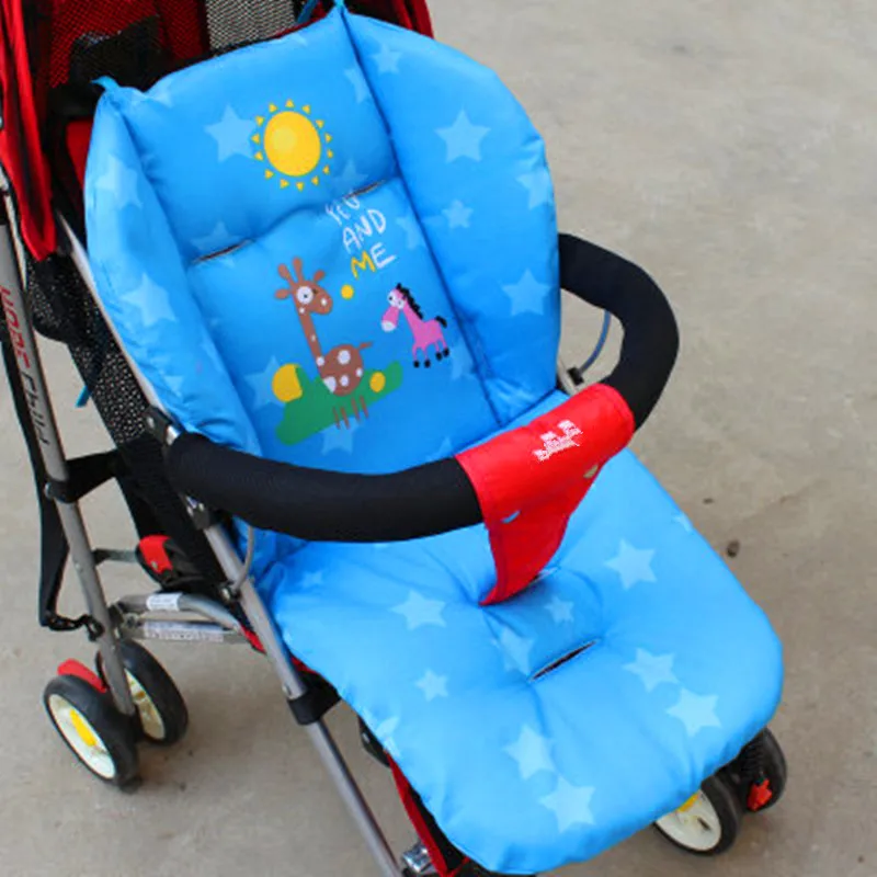 Мультяшная Подушечка Для сиденья детской коляски тележка коляска mattresse