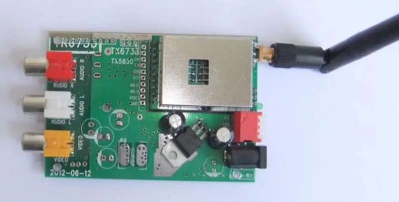 Беспроводной приемник для передачи аудио и видео FPV RX6788 2 4G | Игрушки хобби