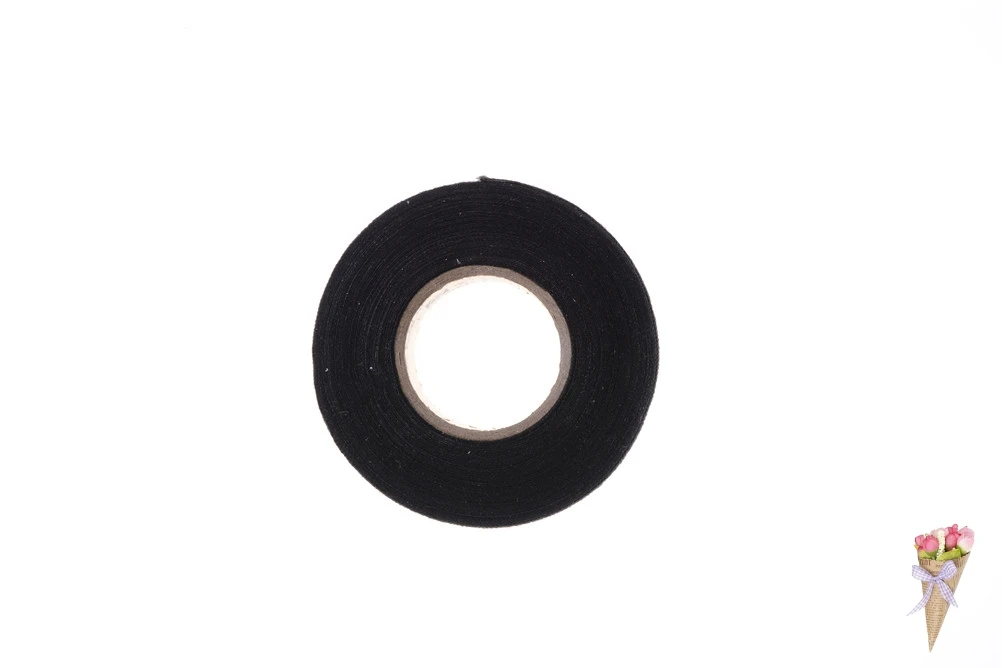 Универсальная фланелевая тканевая лента автомобильный жгут проводов черная