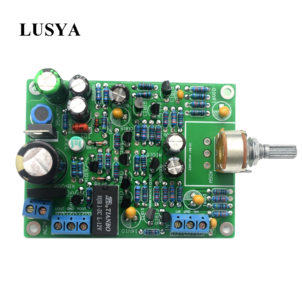 Lusya класс А Собранный классический предусилитель NAIM NAC42.5 предусилитель DIY/готовая доска AC20-24V