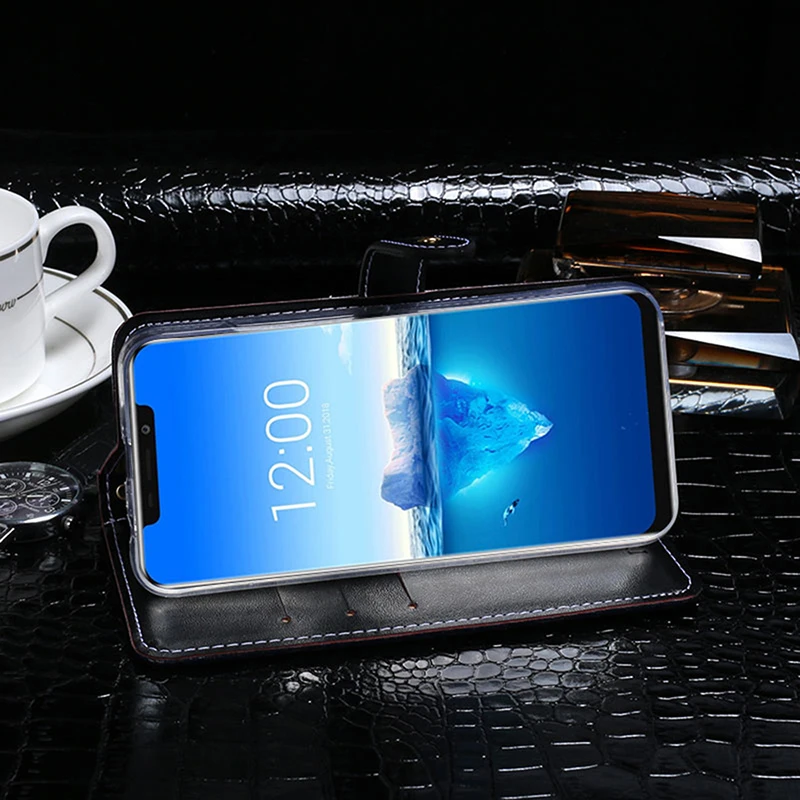 ITien прочный роскошный Флип кожаный чехол для Oukitel C11 C12 Pro ЗАЩИТА ТПУ силиконовый