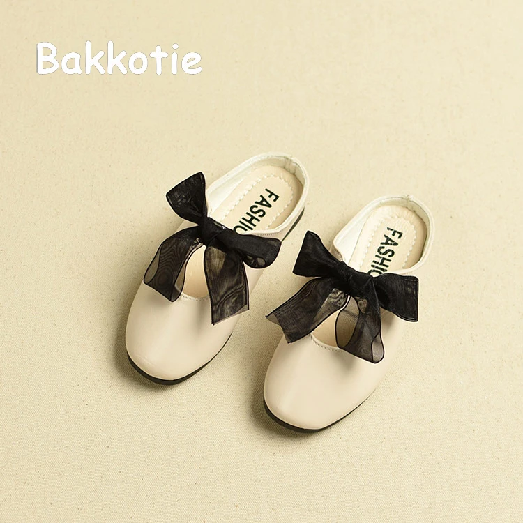 Bakkotie 2018 новые летние для маленьких девочек модные Шлёпанцы Тапочки Дети малышей