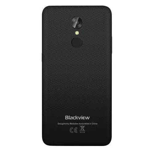 Blackview A10 MT6580A четырехъядерный 2 Гб ОЗУ 16 Гб ПЗУ 5 дюймов HD 3g Смартфон Android 7,0 отпечаток пальца 8,0 МП задняя камера мобильный телефон