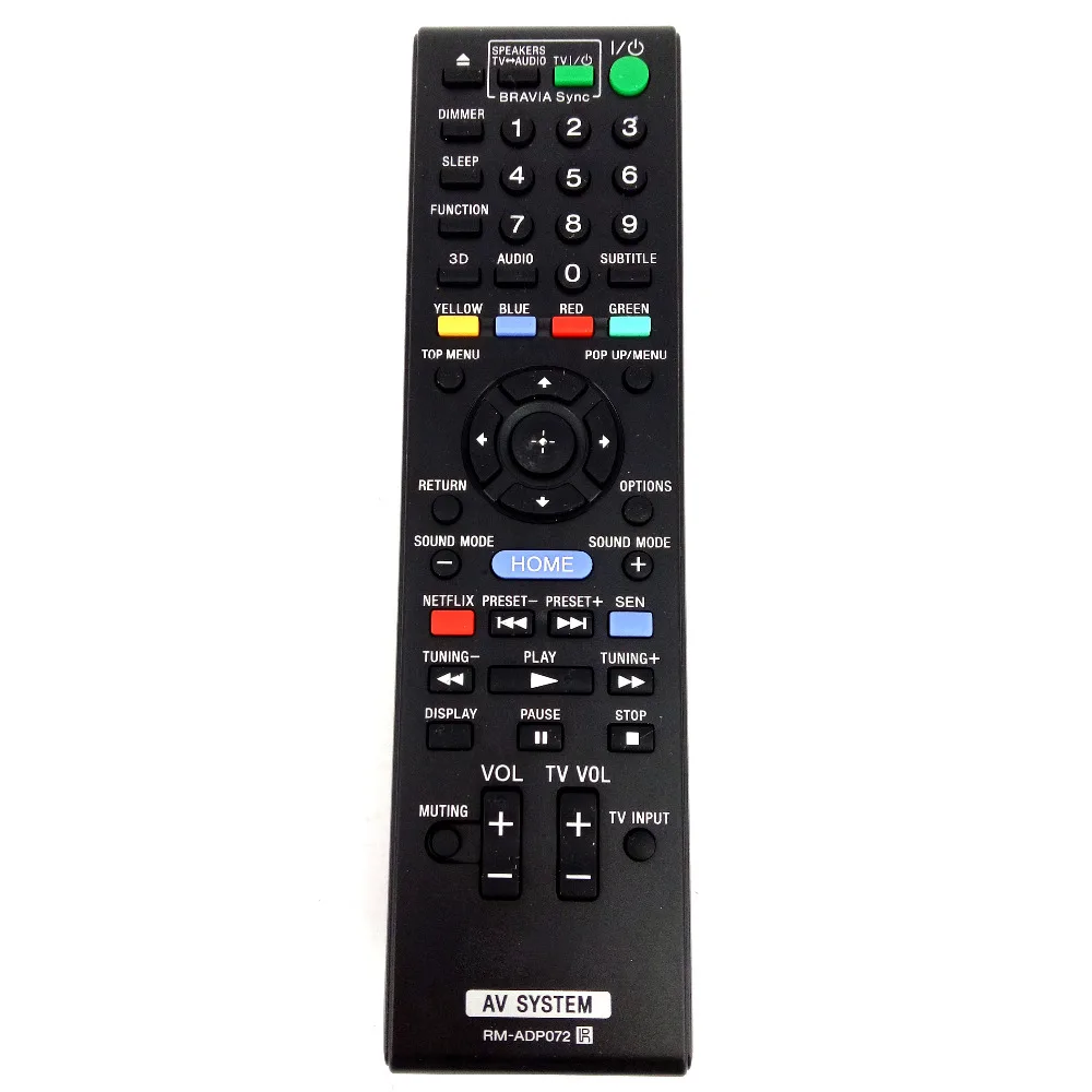 (2 шт./лот) новый оригинальный RM ADP072 для Sony AV системы дистанционного управления Bdv
