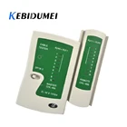 Тестер kebidumei RJ45 RJ11Cat5 Cat6 LAN для кабеля, ручной тестер сетевого кабеля, детектор проводки, телефонной линии, трекер, набор инструментов