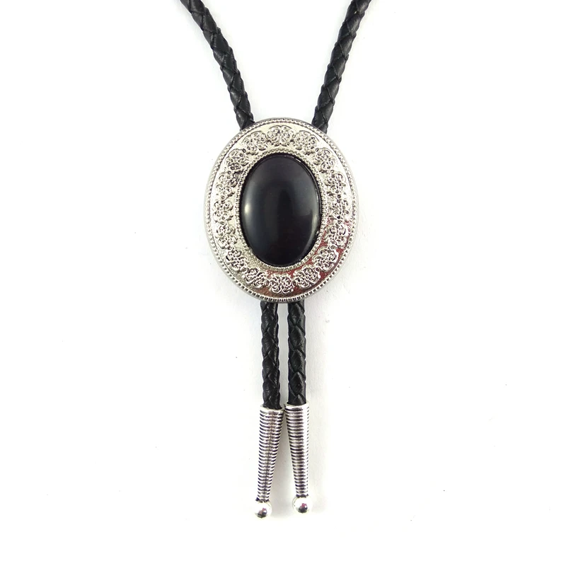 5 шт. оптовая продажа черные кожаные галстуки для мужчин металлическая пряжка с