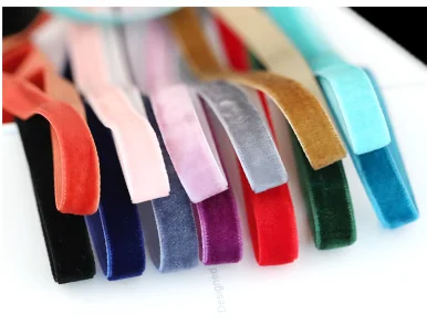 Бант мягкий бархатный 5 ярдов/партия 10 мм 3/8 дюйма|velvet ribbon|wedding bows decorationribbon lot |