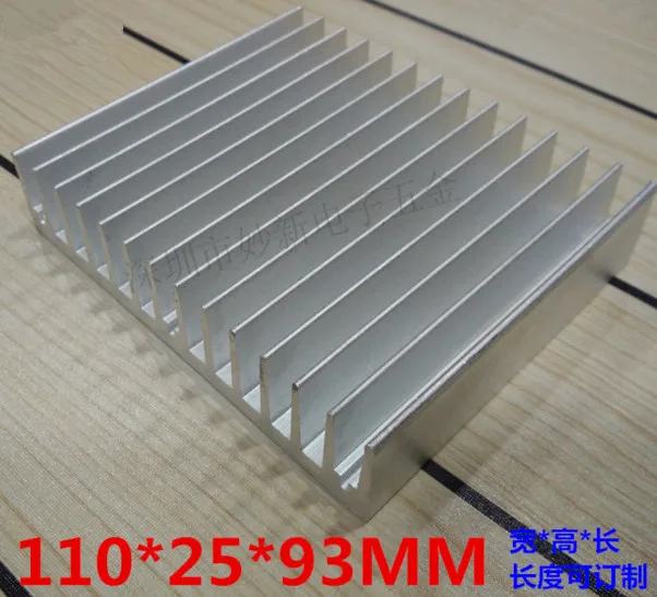 Aluminum heat sink 93*110*25MM high power radiator aluminum chip heat conduction block factory sale Radiator Aluminum heat sink 93*110*25MM high power radiator aluminum chip heat conduction block factory sale Radiator