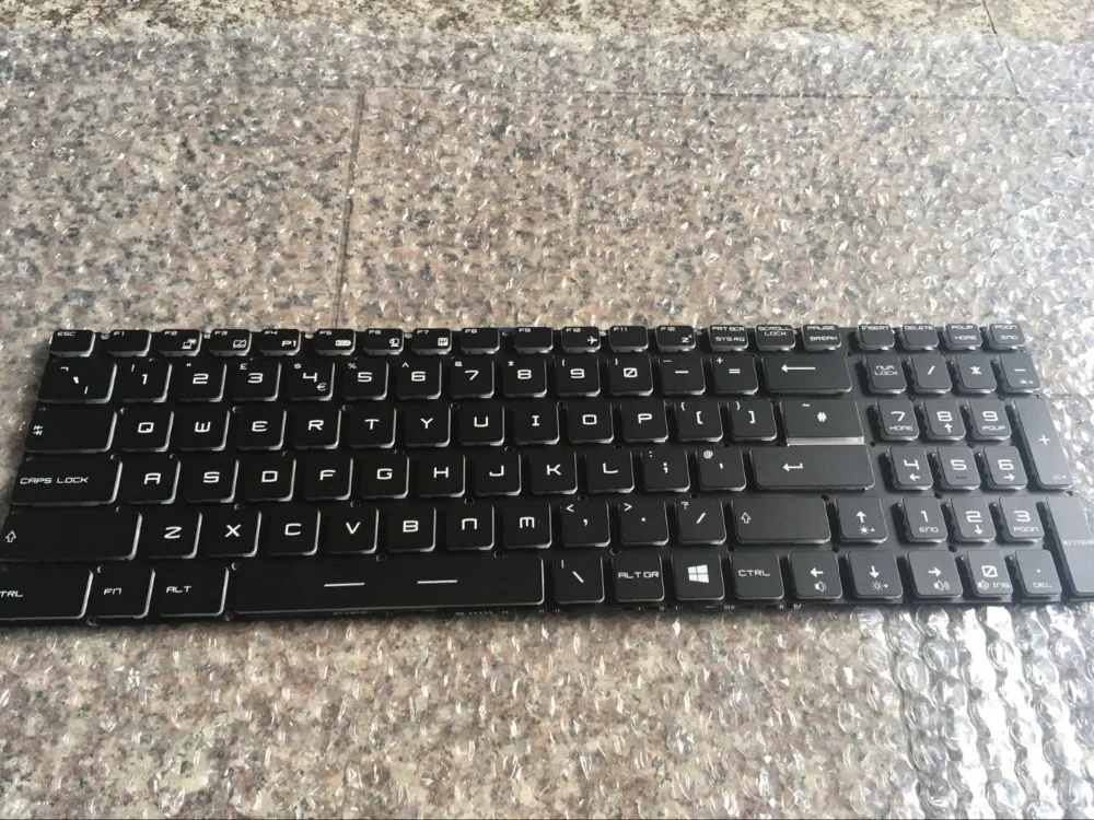 Новая клавиатура для MSI GL72 GP72 GE62 GE72 GL62 GP60 GS70 GL72M 7RDX-1487RU WS60 русский/испанский/французский/Великобритания/Арабский Макет