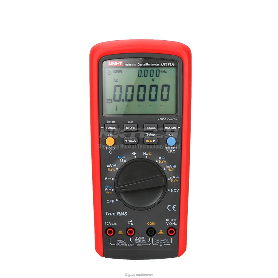 UNI-T Промышленный Цифровой мультиметр UT171A UT171B UT171C для хранения данных AC DC Вольт Ампер USB/Bluetooth передача 100 кГц LoZ