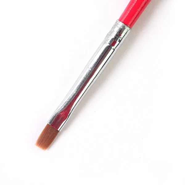 3 шт./компл. Кисть для ногтей Красота черный + красный ручка дизайн рисования