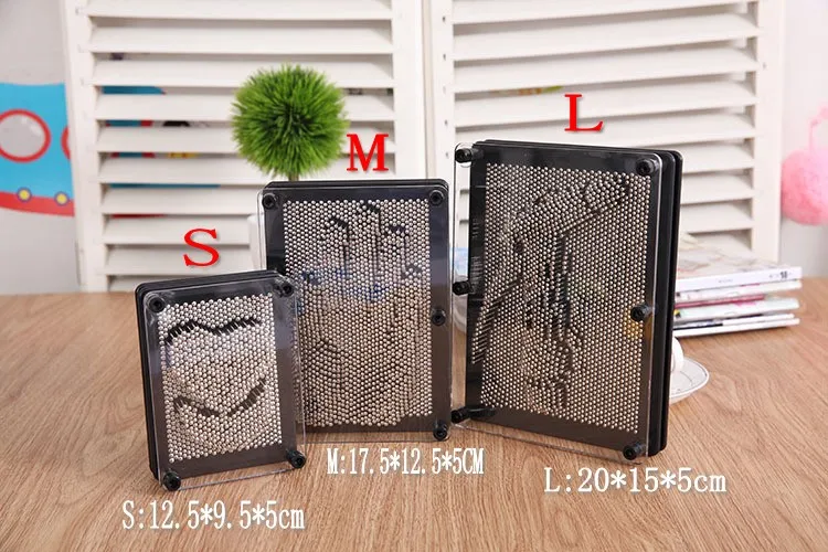 3D Pin художественные металлические фигурки Pinart миниатюрные DIY в форме копии различные иглы резьба ребенок получить лицо ладонь стол офис Домашний декор