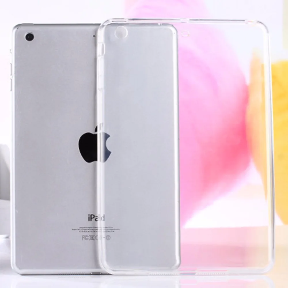 Гибкий мягкий прозрачный ТПУ гелевый резиновый чехол-накладка для iPad 2/3/4 9 7 дюйма