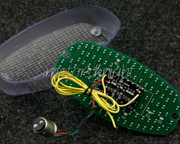 Integrated LED Tail Light For Yamaha YZF600R Vstar 650 1100 Custom Clear Turn Signal |