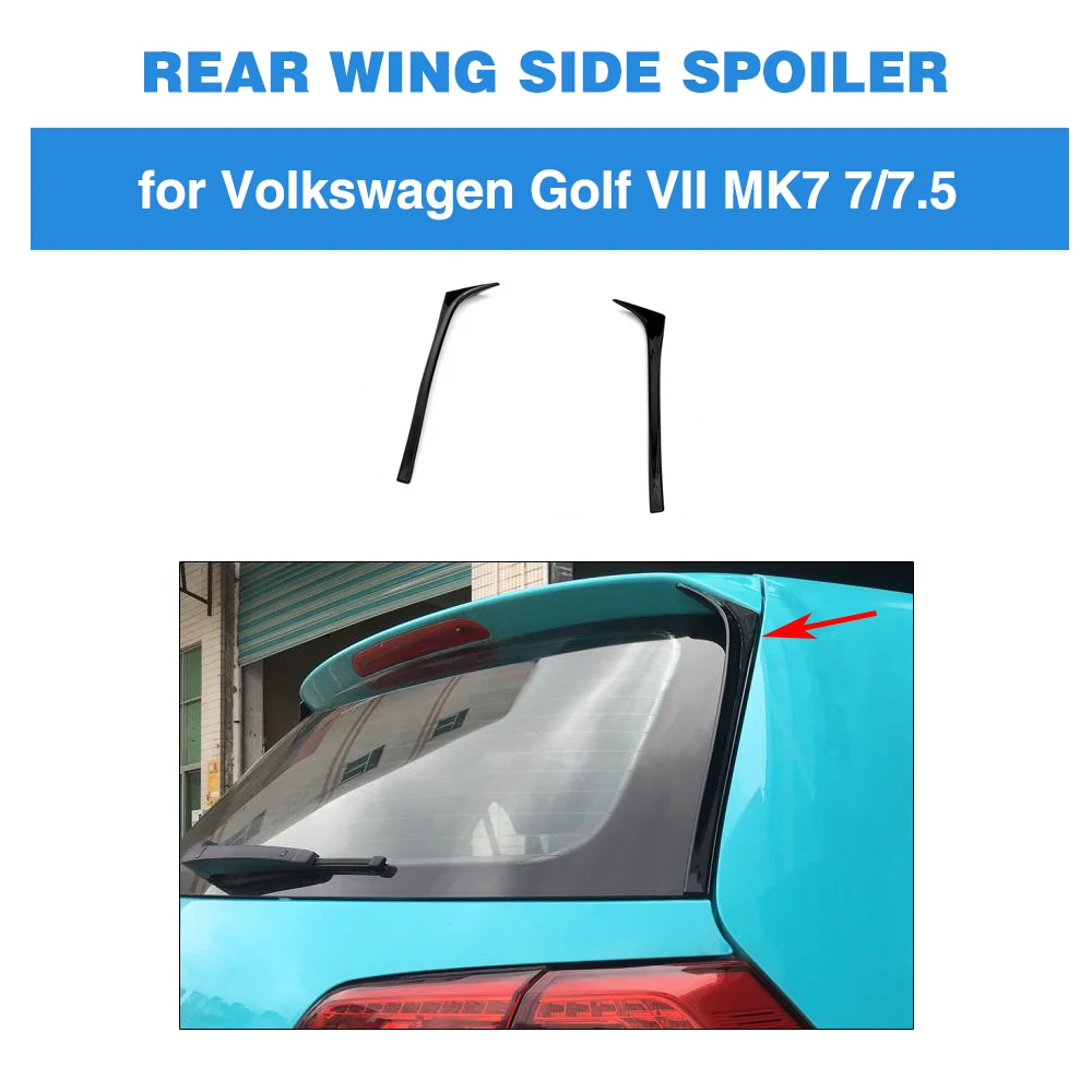 Для Golf 7 5 MK7 задний спойлер на крышу боковое крыло губа 2014 2018 автомобильный