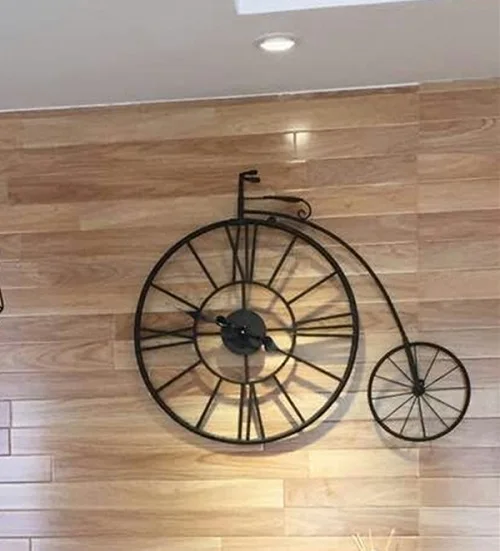 20 inches Wall Clock 20 дюймов большие настенные часы Saat Relogio de parede Duvar saati Ретро немой часы креативная мода искусство Бар Настенные украшения часы - Цвет: 20 inches Wall Clock