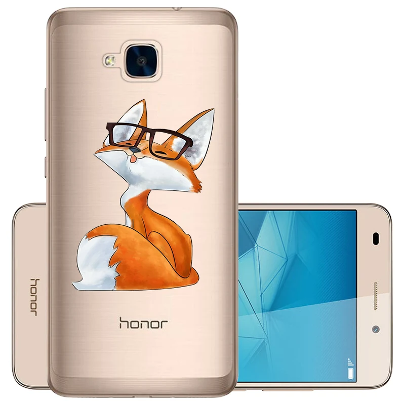 HHH CROWNPRO для huawei Honor 5C Чехол, силиконовый чехол, TPU, задняя крышка для huawei Honor 5C, мягкий силиконовый чехол s, чехол без отверстия для отпечатков пальцев - Цвет: HHH