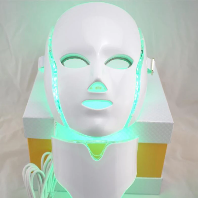 Светодиодный Maschera Per il Viso 7 цветов для предотвращения акне Sbiancamento Della | Красота и