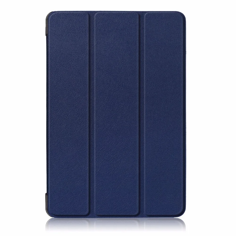 Роспись/однотонные кожаные Magneti Смарт чехол для huawei MediaPad M5 Lite 10 10," BAH2-W09 BAH2-L09 BAH2-W19 принципиально Coque Shell