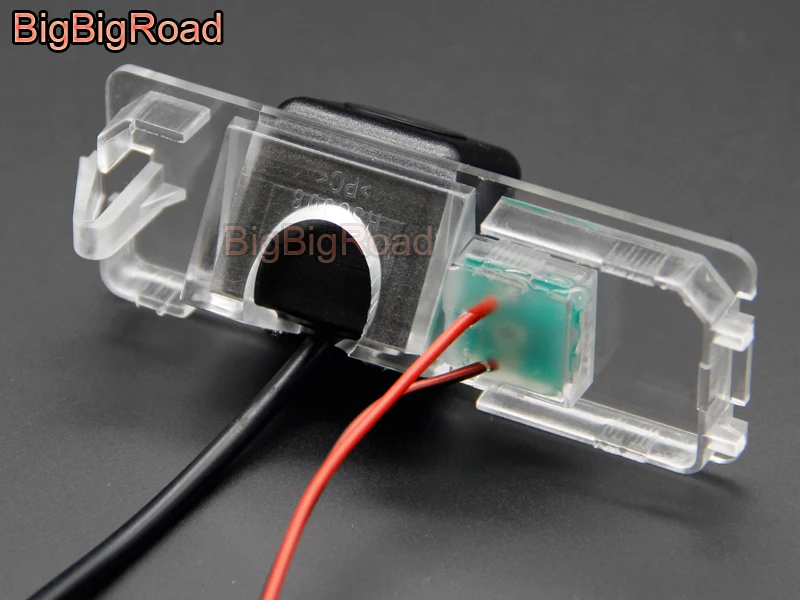 BigBigRoad заднего вида паркинг CCD Камера для Seat Alhambra Altea Леон 1 P 5F MK2 MK3 2006- Skoda Superb 2009-2013 Citigo