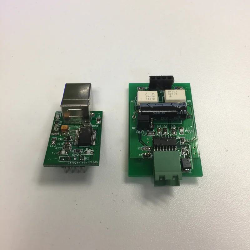 MBUS/M-BUS/Meter-BUS к USB, ПОДЧИНЕННЫЙ модуль