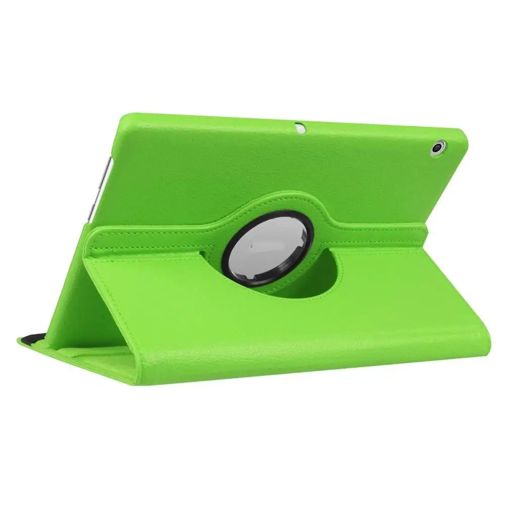 Green Из искусственной кожи чехол-книжка чехол для huawei MediaPad T5 10 Крышка для huawei Медиа Pad AGS2-W09 AGS2-L09 AGS2-L03 AGS2-W19 10,1 дюймов - Цвет: Green