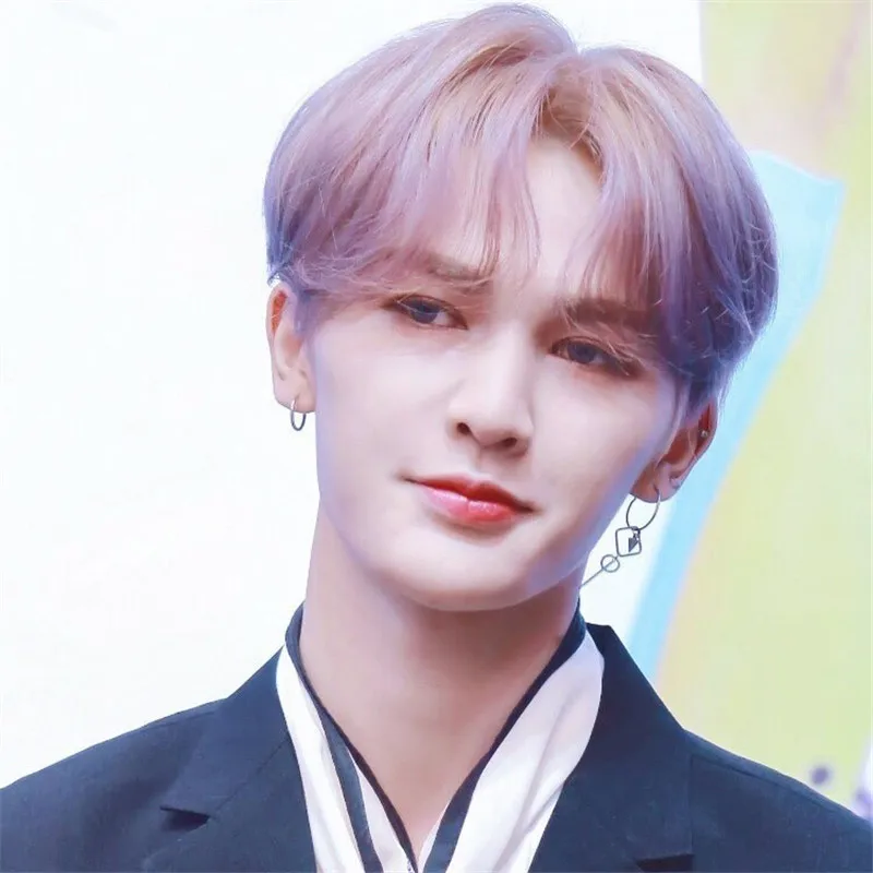 Корейские серьги KPOP DNA в стиле панк для мужчин асимметричные ювелирные изделия
