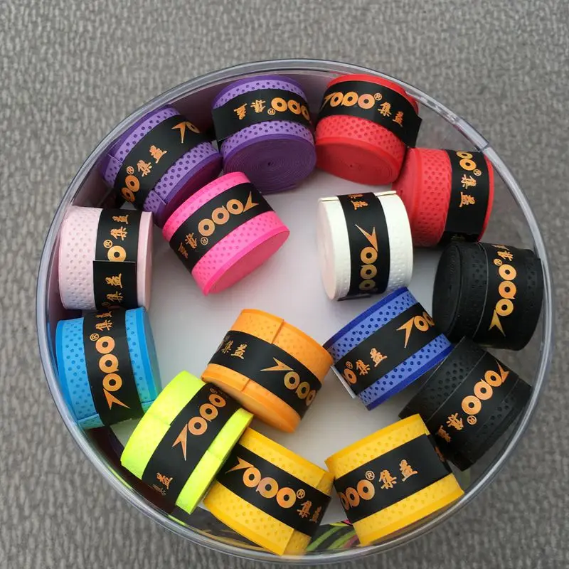 60 шт. (разные цвета) противоскользящая ракетка TOPO ручка настилка для тенниса