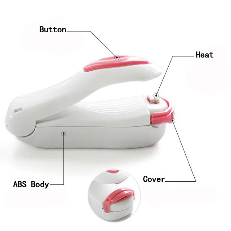 1 шт. Новый Портативный мини тепло запайки импульс герметик уплотнение упаковка