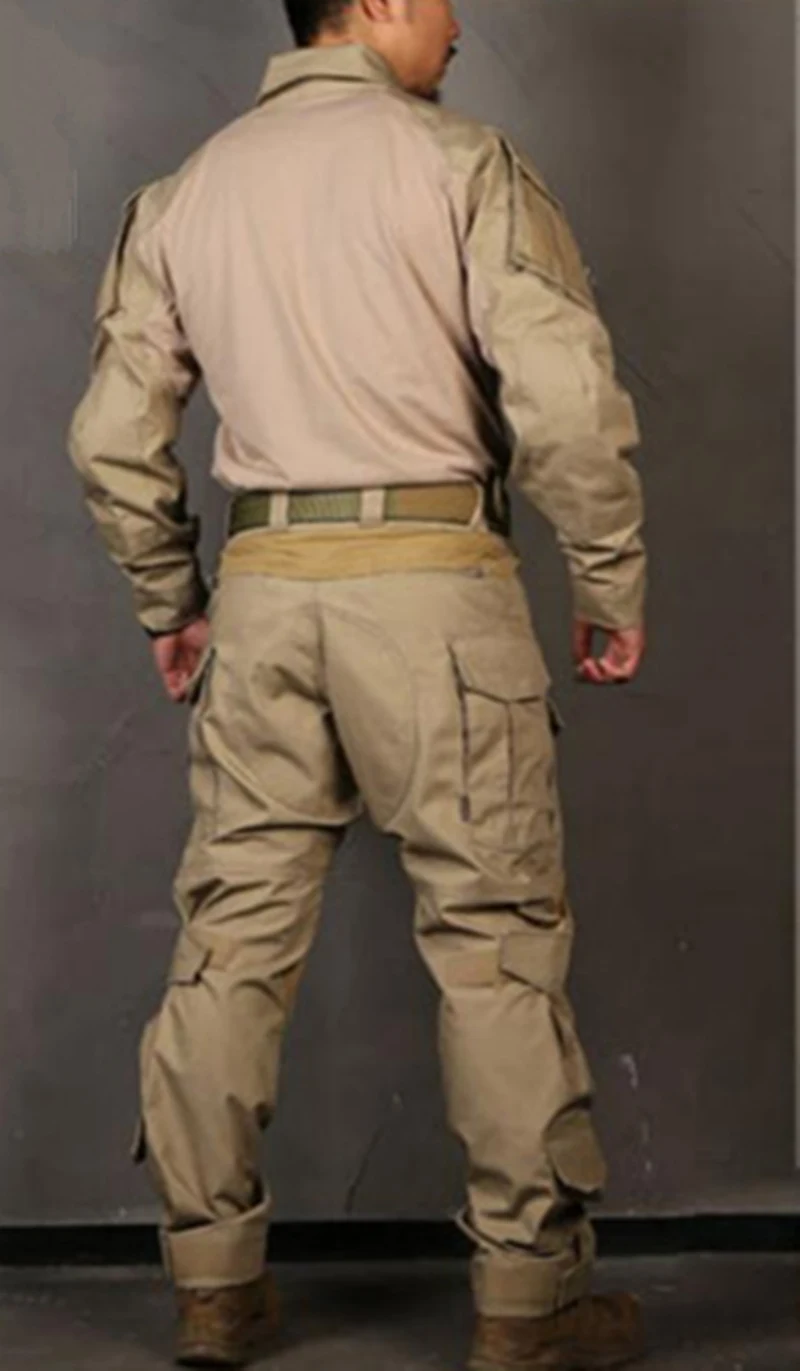 Новинка, Emerson BDU G3 CB KH FG WG, Боевая форма, рубашка, штаны и наколенники, военная армейская форма, костюмы из серого цвета