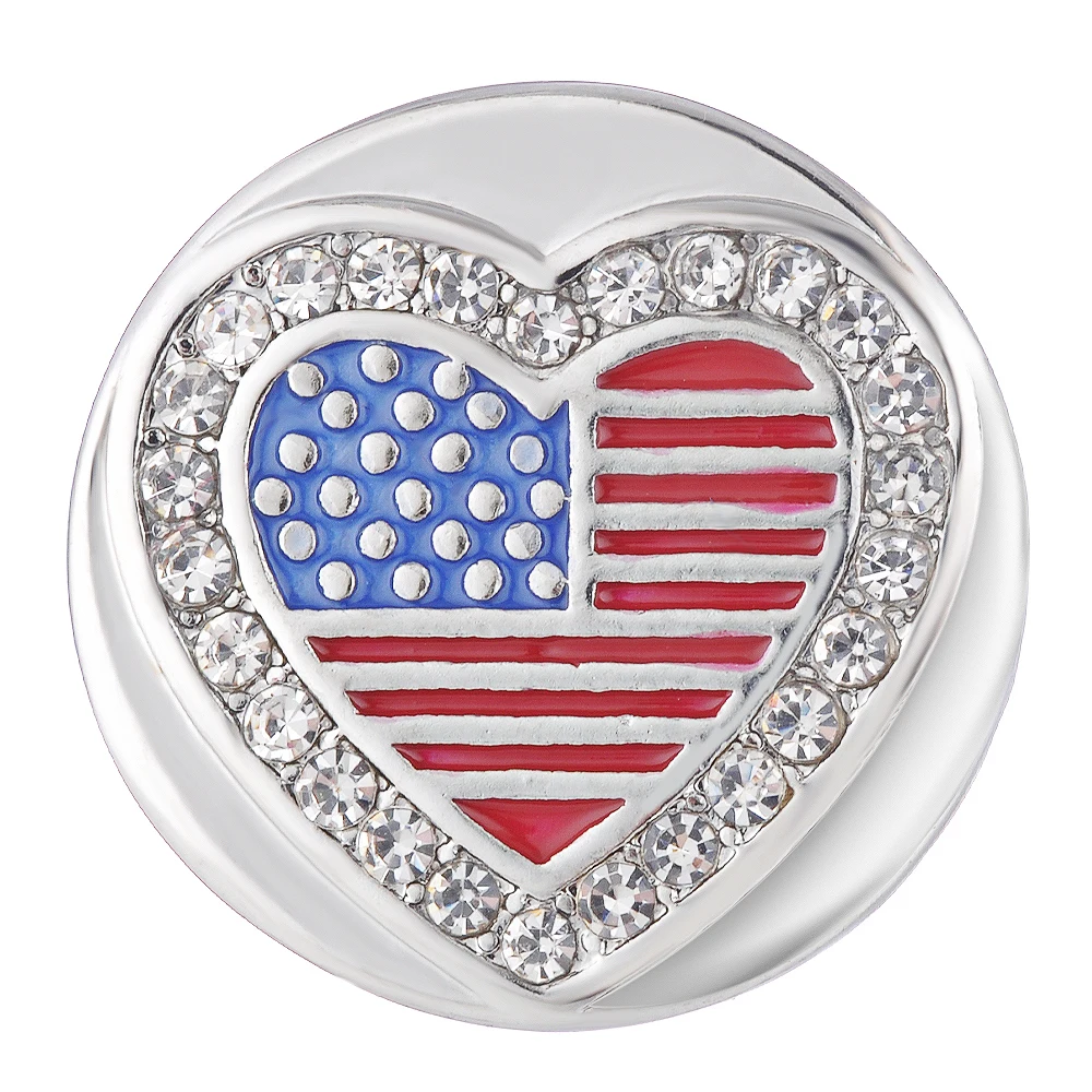 

10PCS/Lot Wholesale Love Series GingerSnaps Button Charms Fit 18mm Snap Jewelry Vn-1993*10