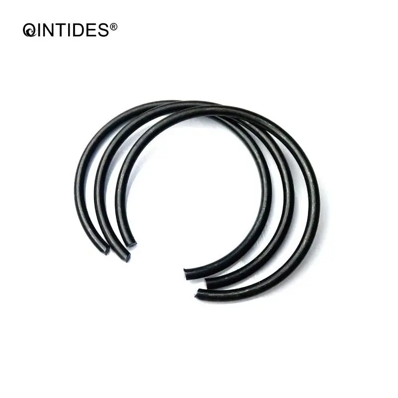 Qinstindes M8-M90 круглая проволока оснастки кольца для отверстия стальная проволока кольцо для отверстия стопорное кольцо 65 марганцевые стальные стопорные кольца все серии M12