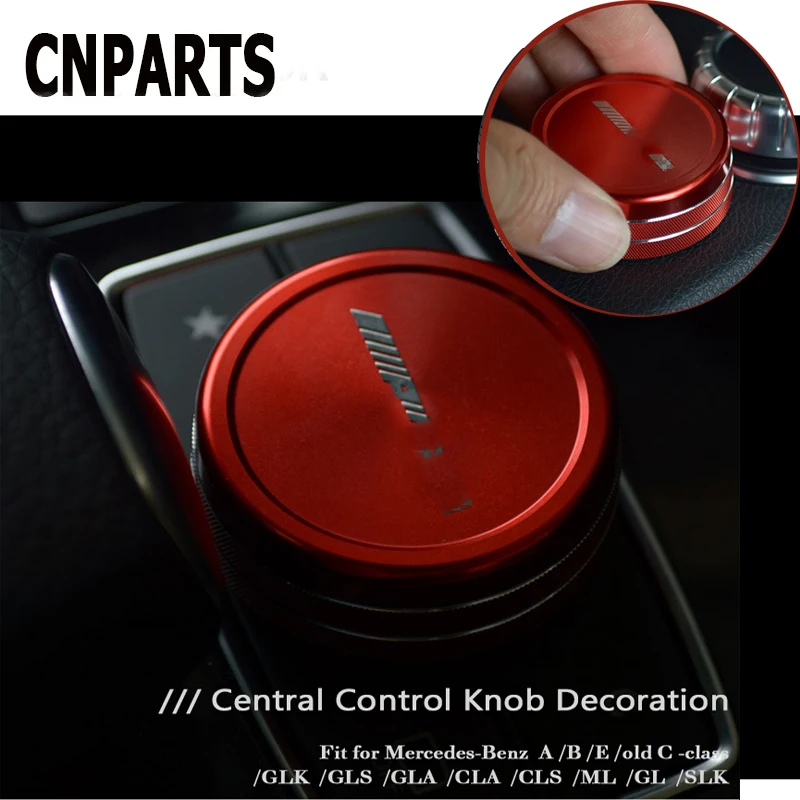 CNPARTS для Mercedes W203 W204 W205 W211 Benz A B C E класс GLK GLA CL GL SLK GLS AMG наклейки для стайлинга автомобилей мультимедийная ручка Крышка
