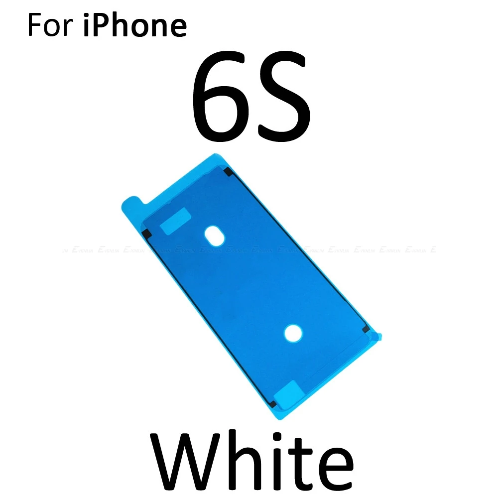 Высокое качество для iPhone 6S 7 8 Plus X XR XS Max ЖК сенсорный экран дисплей рамка водонепроницаемый предварительно вырезанный клей клейкая лента наклейка