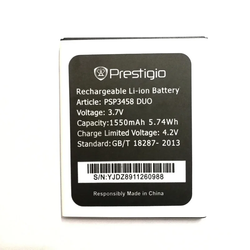 Новый Сменный аккумулятор 1550 мАч PSP3458 DUO для Prestigio Wize O3 OX3 N3 PSP3459 PSP3468 мобильный