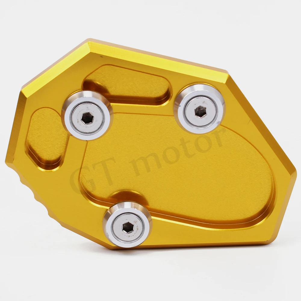 CNC алюминиевая мотоциклетная боковая подставка для увеличения пластины подставки для Yamaha MT-07 MT07