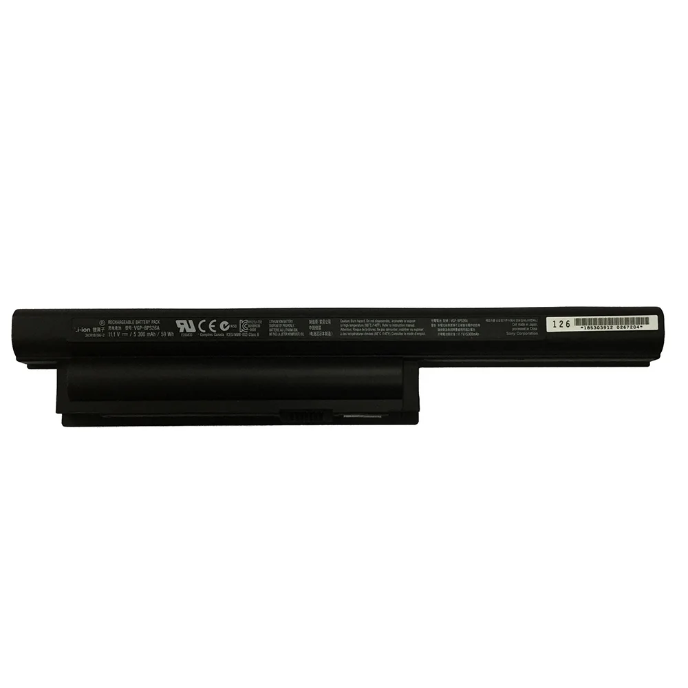 Новый оригинальный ноутбучный аккумулятор 11.1V 59wh VGP-BPS26 для Sony VGP-BPL26 BPS26 Vaio SVE14A SVE15 SVE17 VPCEH16EC VPCEL15EC серий.