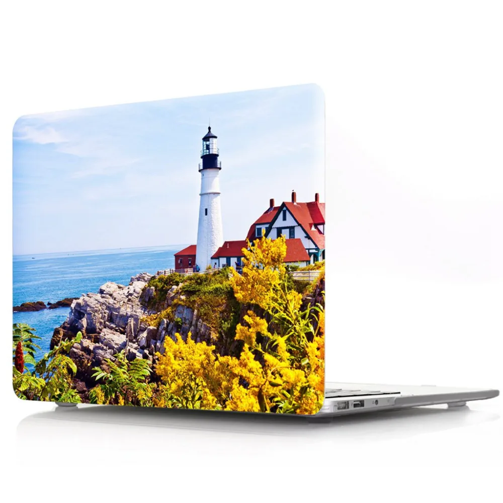 Жесткий матовый чехол для macbook Air Pro Retina 11 12 13 15 сумка ноутбука Mac book 6 3 4 дюймов