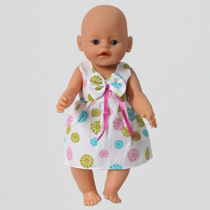 Happy Elfin Baby, аксессуары для куклы, Одежда для куклы, подходит для девочек 18 дюймов 43 см, длина плеча, юбка, костюм для маленьких девочек на день рождения - Цвет: NO 4